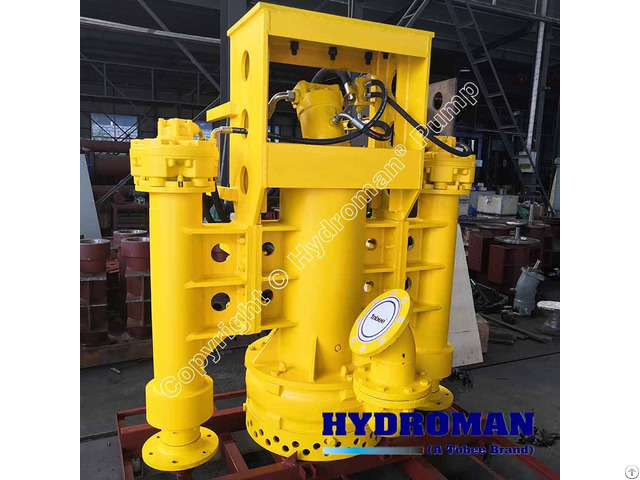 Hydroman® Hydraulic Heavy Duty Submersible Slurry Pump With Agitator
