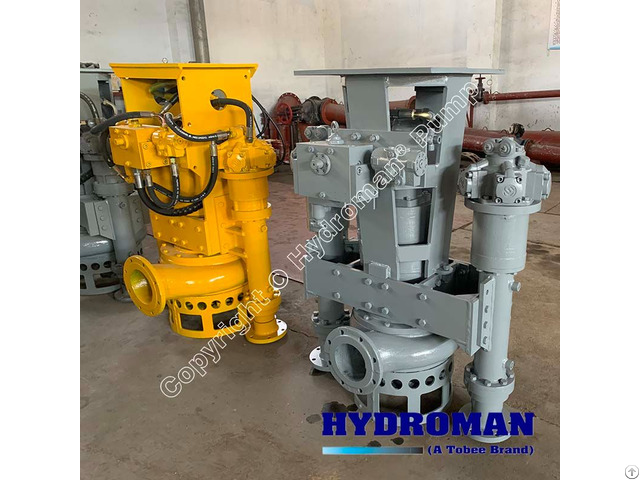 Hydroman® Hydraulic Driven Submersible Mud Pump For Thick Slurries Mining Dewatering