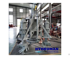 Hydroman® Electric Submersible Dredging Pump With Side Agitators For Dewatering Solution