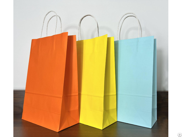 Color Kraft Paper Bag