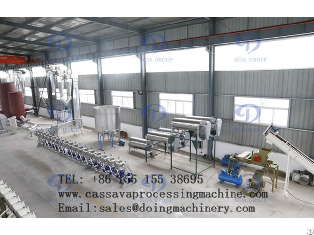 What Is The Feature Of Cassava Starch Processing Machine