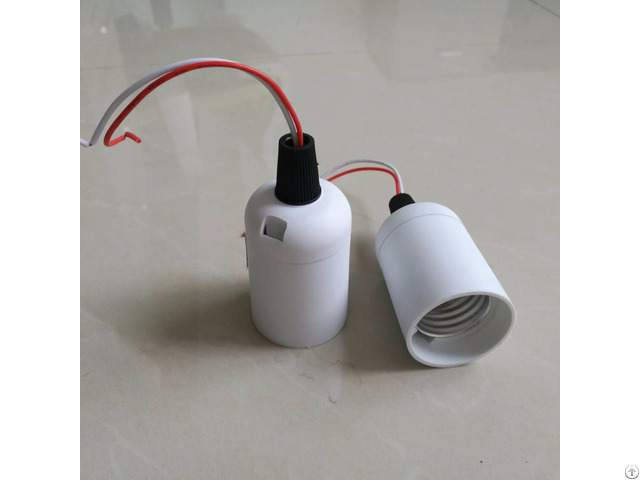 Best Quality Factory Plastic Cable E27 Lamp Socket Led Light Base Holder Adapter