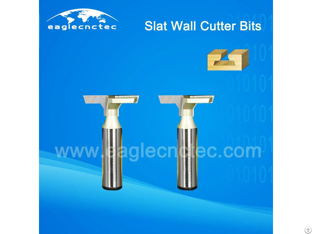 T Slat Wall Cnc Router Cutter Bits For Cutting