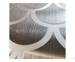 Stainless Steel Sheet With Etched Finish