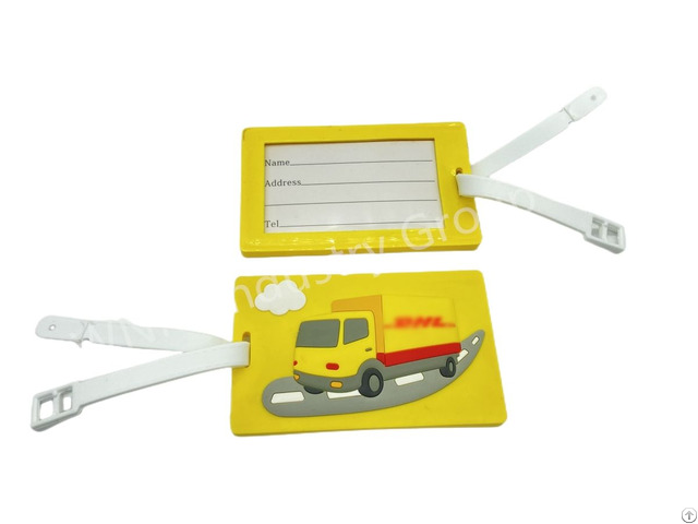 Pvc Soft Rubber Luggage Tag