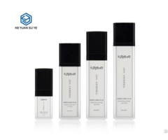 Coco Chanel Style Square Acrylic Bottles Luxury Cosmetic Plastic 20 100ml