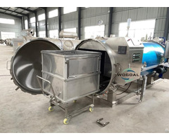 Stainless Steel Food Retort Machine Canned Seafood Autoclave