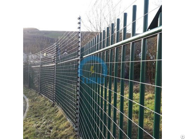 Electric Fence For Industrial Site