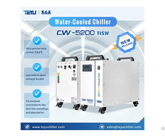 Teyu Water Cooled Chiller Cw 5200tisw ±0 1℃ Precision