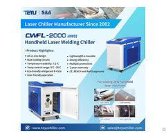 All In One Chiller Machine Cwfl 2000anw02 For Handheld Laser Welder Cleaner