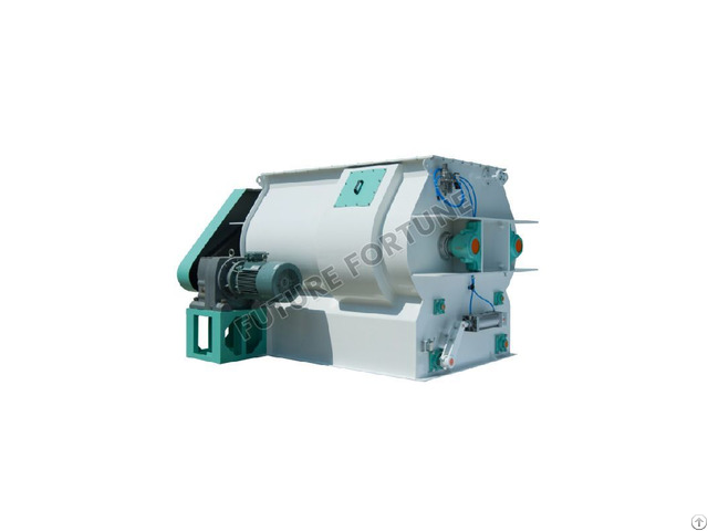 Twin Shaft Paddle Mixer In The Mixing Of Feed Materials