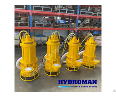Hydroman® Mud Recycling Submersible Slurry Pump Electricity Driven With Side Agitators
