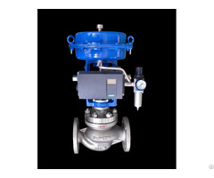 Globe Control Valve With Pneumatic Actuator