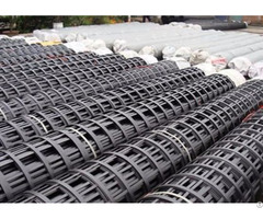 Steel Plastic Geogrid