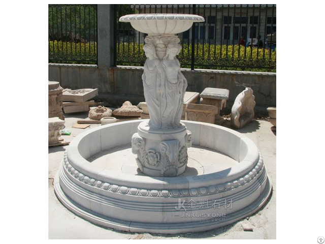 Customized Outdoor Simple Character Shaped Fountain