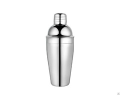 Three Piece Cocktail Shaker