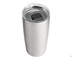 Custom Large Round Double Stainless Steel Insulated Tumbler With Lid