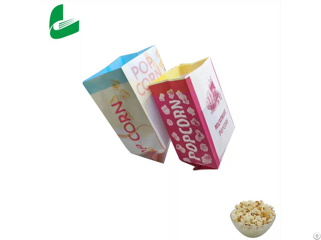 Heat Sealable Custom Microwaveable Popcorn Paper Bag