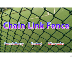 Pvc Galvanized Chain Link Fence