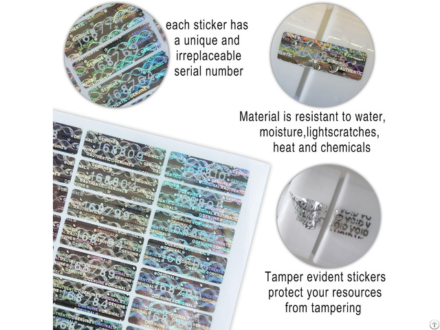 Original Security Labels Genuine Hologram Stickers