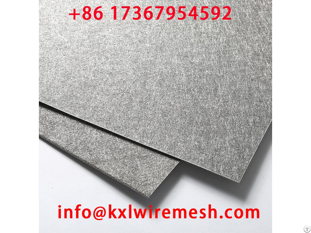 Stainless Steel Sintered Fiber Felt