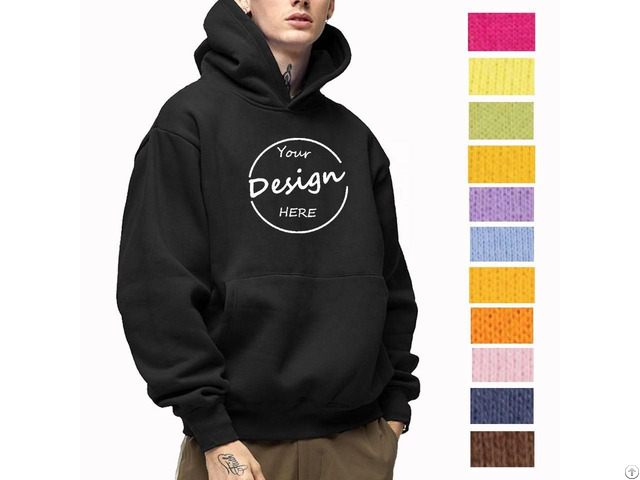 High Quality Men Pullover Wholesale Hoodies