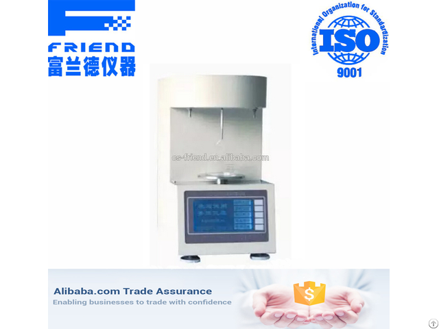 Fdt 1011 Automatic Surface Tension Tester