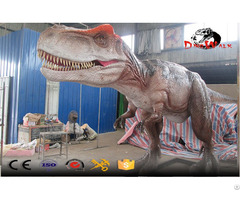 Long Animatronic Dinosaur Realistice Simulation