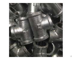 Galvanized Malleable Iron Pipe Fitting Tee