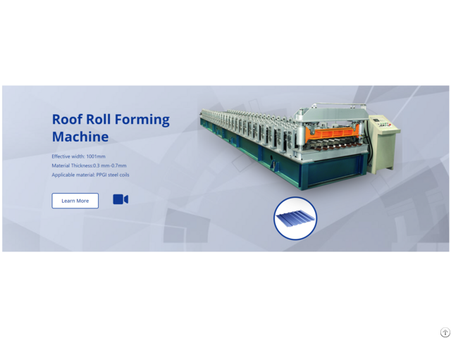 Roof Roll Forming Machine