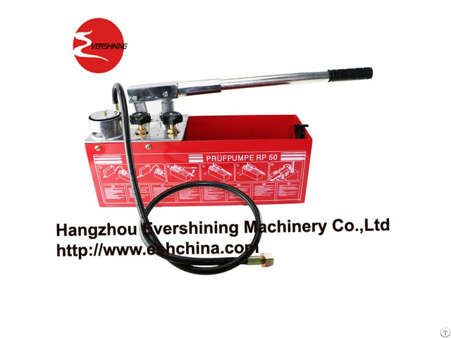 Manual Pressure Test Pump