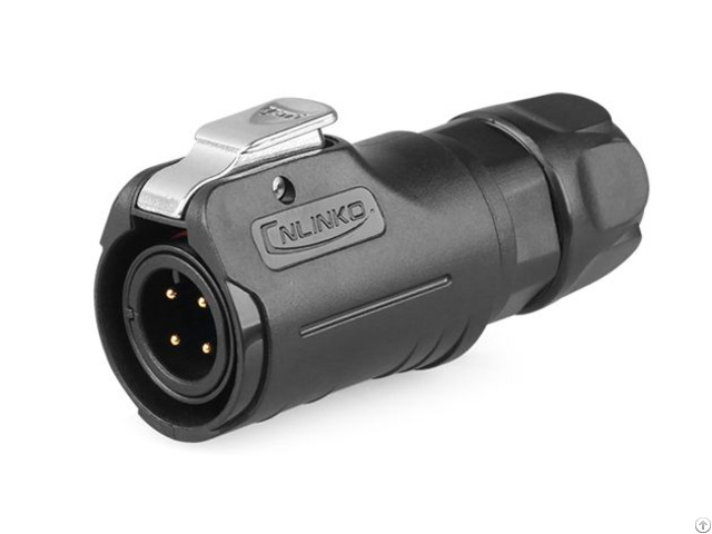 Round Four Pin Connector