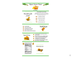 Organic Turmeric Powder