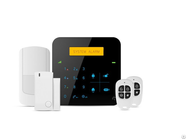 Wireless Smart Touch Wifi Gsm Home Alarm System