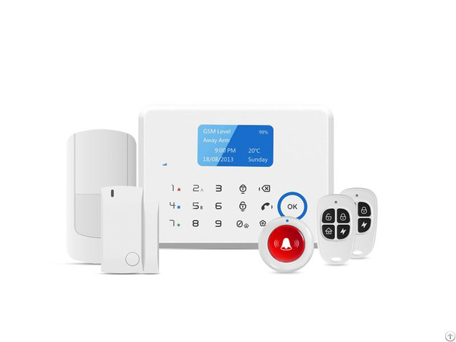 Smart Touch Pstn Gsm Home Security Alarm System