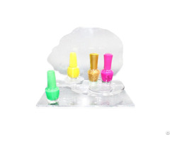 The Design Mastery Cylindrical Acrylic Ring Display Storage Rack