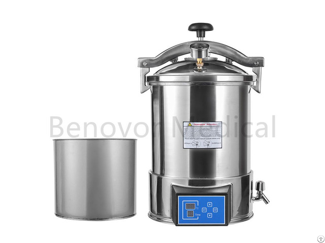 Small Fully Stainless Steel Hand Wheel Type Autoclave