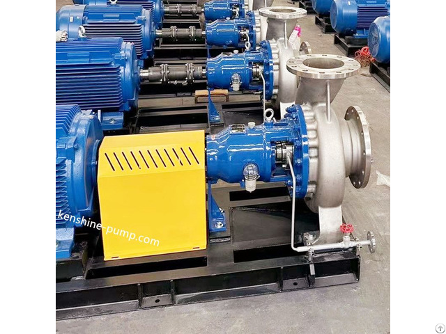 Horizontal Centrifugal Chemical Process Pump Single Stage End Suction