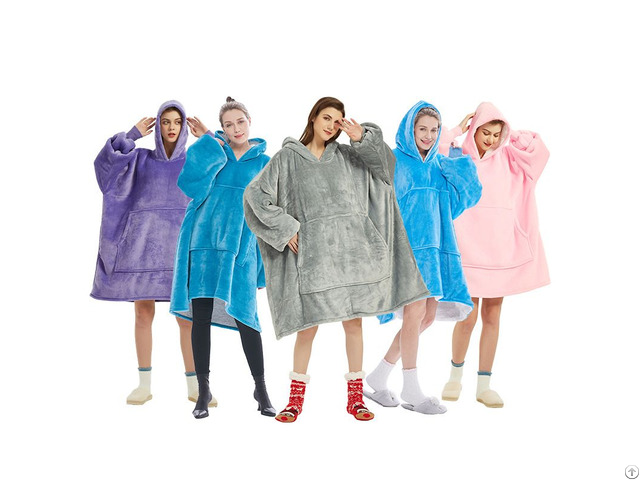 Wearable Blanket Sweatshirt