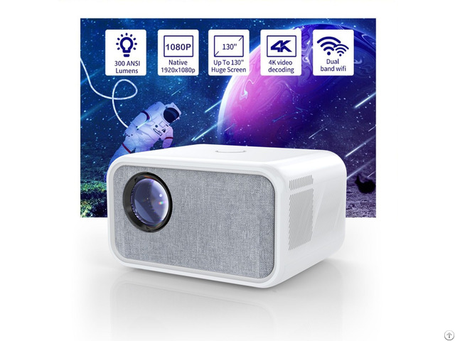 Tripsky T5 Factory Outdoor Proyector 300ansi Lumens Portable Android Smart Bluetooth Projector