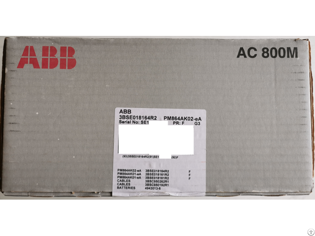 Pm864ak02 Ea Redundant Processor Unit