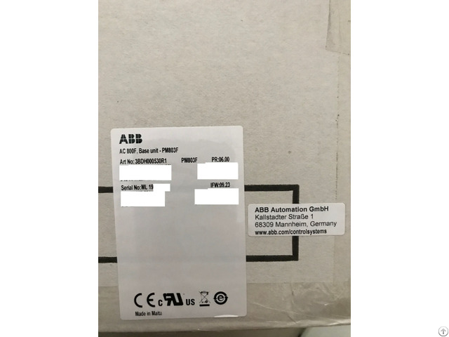 Pm803f Base Unit 3bdh000530r1