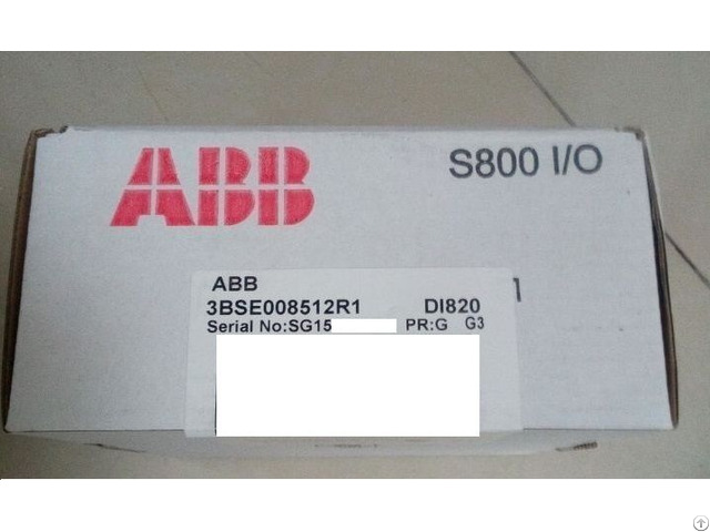 Di820 Digital Input 3bse008512r1