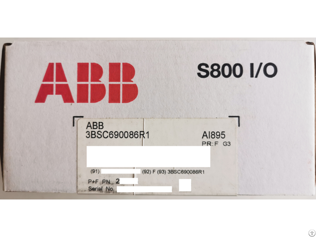 Ai895 Analog Input 3bsc690086r1