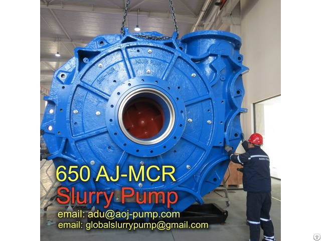 Mill Circuit Slurry Pump Aj 650mcr Supplier