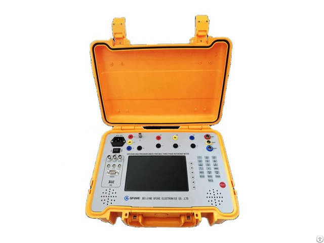 Three Phase Electronic Meter Calibrator Gf312v2s Gfuve Portable Onsite Test Kit 0 02class