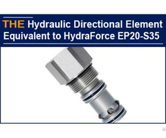Hydraulic Directional Element Equivalent To Hydraforce Ep20 S35