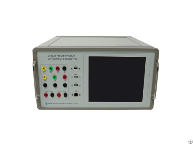 Smart Three Phase Portable Multimeter And Transducer Calibrate Equipment Gf302b