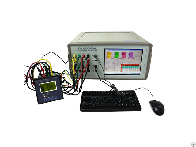Gf302 Multifunction Multimater Power And Energy Meter Calibration Bench With Ac Dc Source