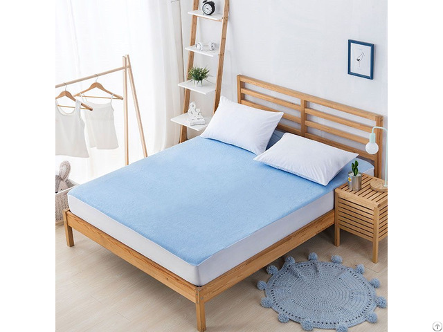 Waterproof Mattress Protector Bamboo Terry Pad Cover